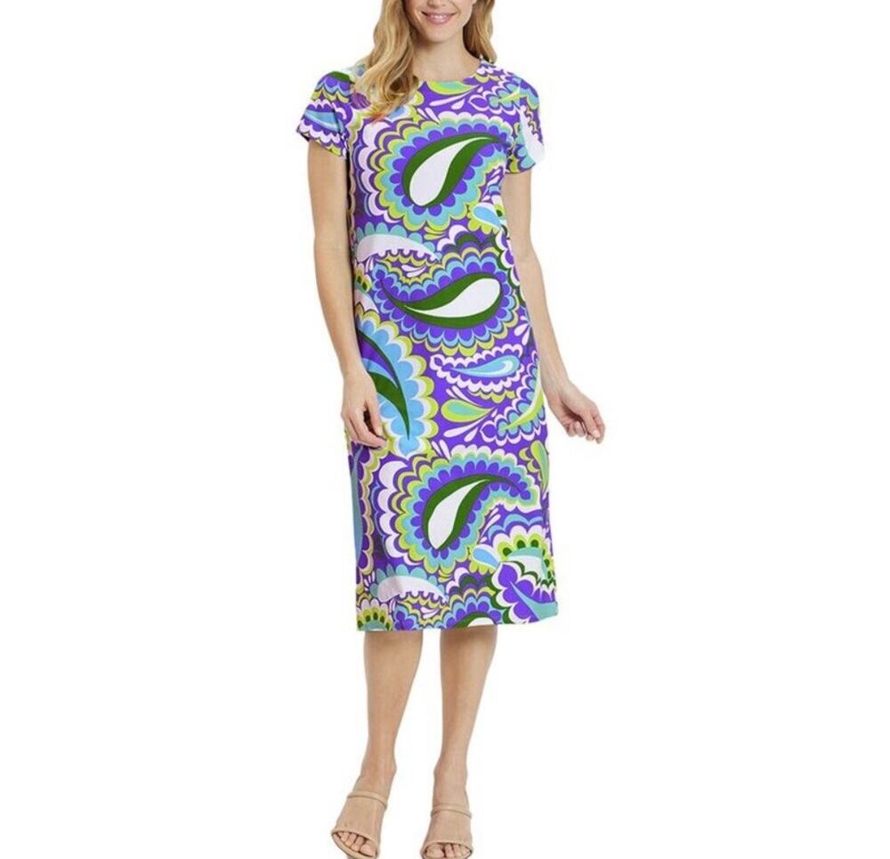 Jude Connally Ella Midi Dress Lightweight Jude Cloth